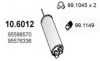 ASSO 10.6012 Middle Silencer